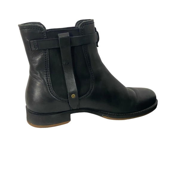 SOLD! ECCO Saunter Mid Cut Leather Chelsea Ankle Boots Sz EU37/US6 - 6.5 - Picture 9 of 16